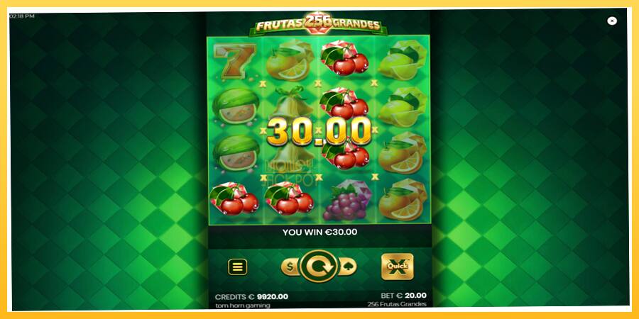 Игровой аппарат 256 Frutas Grandes - игра на реальные деньги, картинка 3