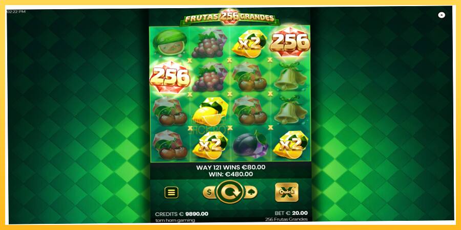 Игровой аппарат 256 Frutas Grandes - игра на реальные деньги, картинка 4