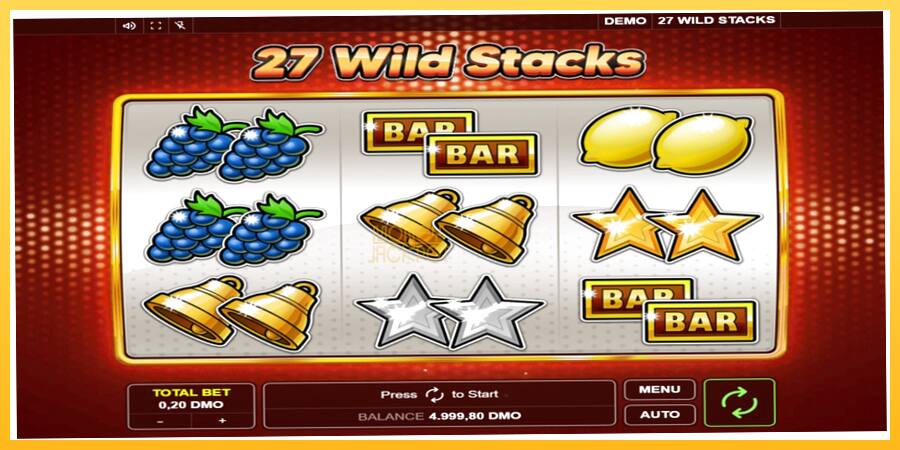 Игровой аппарат 27 Wild Stacks - игра на реальные деньги, картинка 1