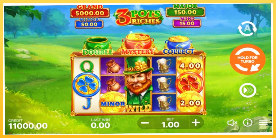 Игровой аппарат 3 Pots Riches: Hold and Win - игра на реальные деньги, картинка 2