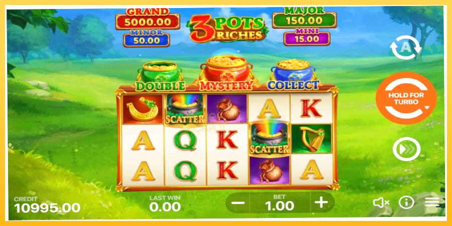 Игровой аппарат 3 Pots Riches: Hold and Win - игра на реальные деньги, картинка 3