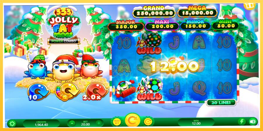 Игровой аппарат 333 Jolly Fat Frogs Power Combo - игра на реальные деньги, картинка 5