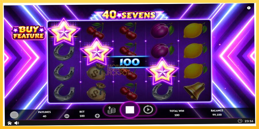 Игровой аппарат 40 Sevens Buy Feature - игра на реальные деньги, картинка 4