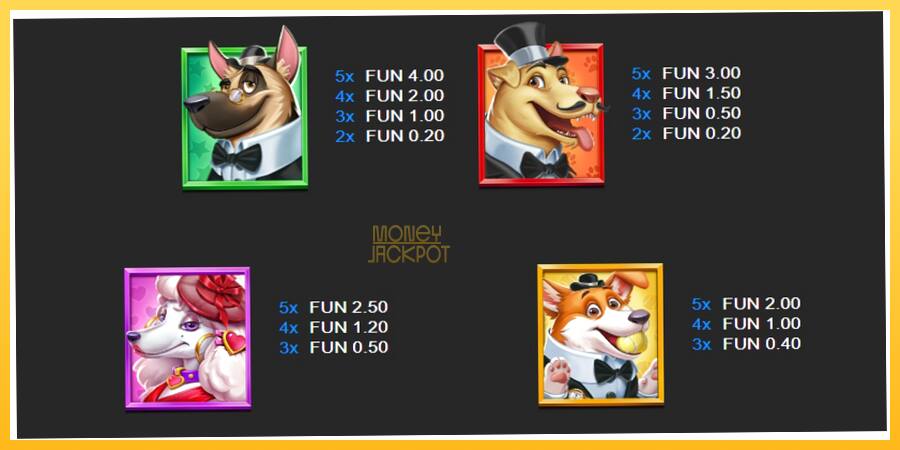 Игровой аппарат 5 Doggy Millionaires - игра на реальные деньги, картинка 5