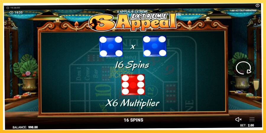 Игровой аппарат 6 Appeal Extreme - игра на реальные деньги, картинка 3