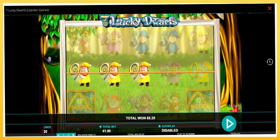 Игровой аппарат 7 Lucky Dwarfs - игра на реальные деньги, картинка 4