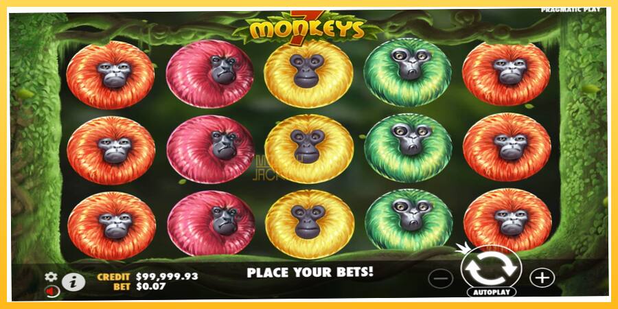 Игровой аппарат 7 monkeys - игра на реальные деньги, картинка 2