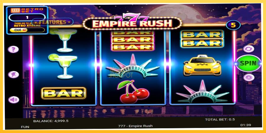 Игровой аппарат 777 Empire Rush - игра на реальные деньги, картинка 2