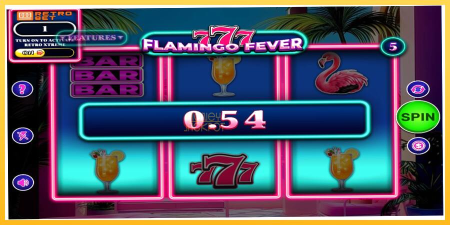 Игровой аппарат 777 - Flamingo Fever - игра на реальные деньги, картинка 2