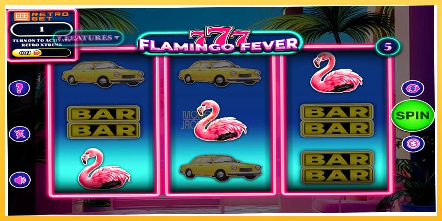 Игровой аппарат 777 - Flamingo Fever - игра на реальные деньги, картинка 3