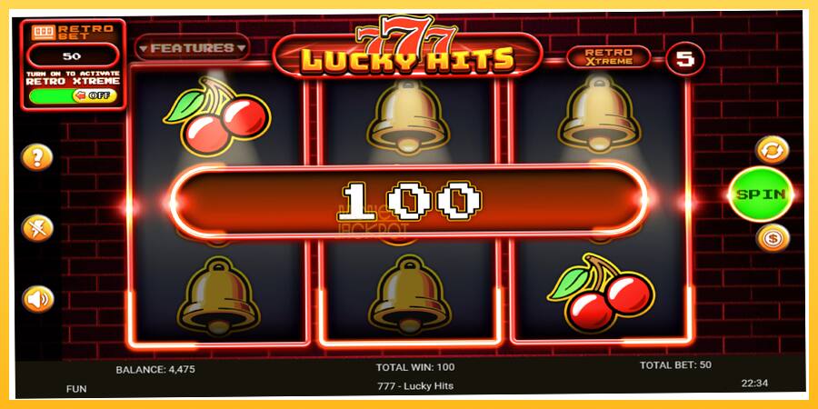 Игровой аппарат 777 Lucky Hits - игра на реальные деньги, картинка 2