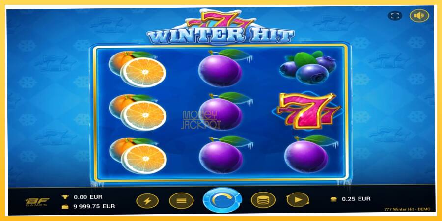 Игровой аппарат 777 Winter Hit - игра на реальные деньги, картинка 1