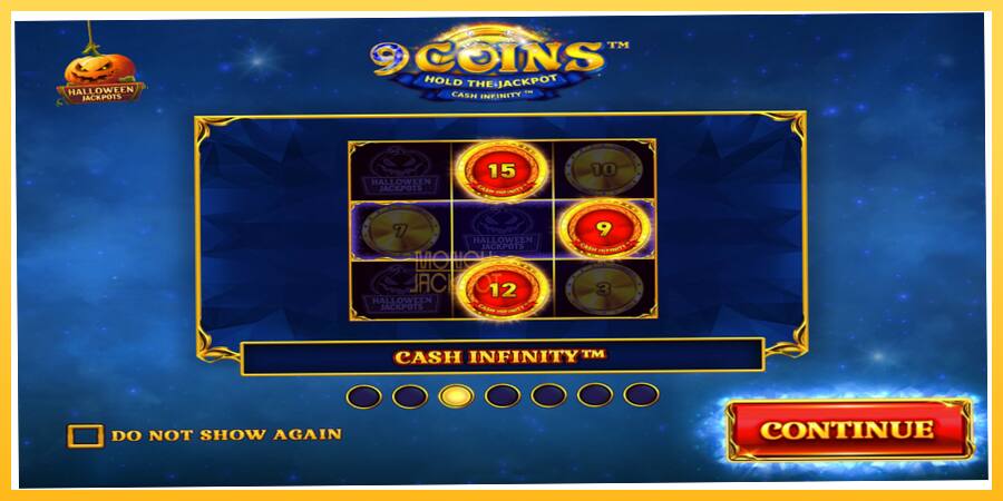 Игровой аппарат 9 Coins Grand Diamond Edition Halloween Jackpots - игра на реальные деньги, картинка 1