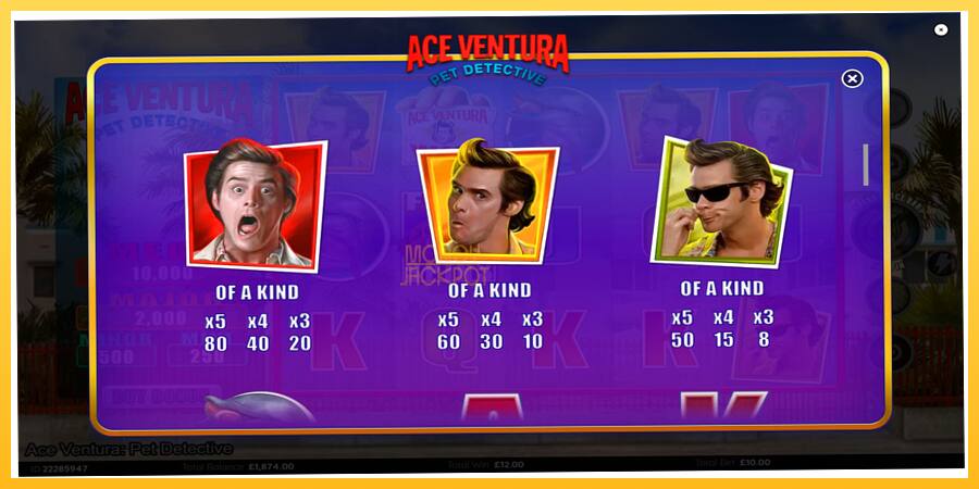 Игровой аппарат Ace Ventura - игра на реальные деньги, картинка 6