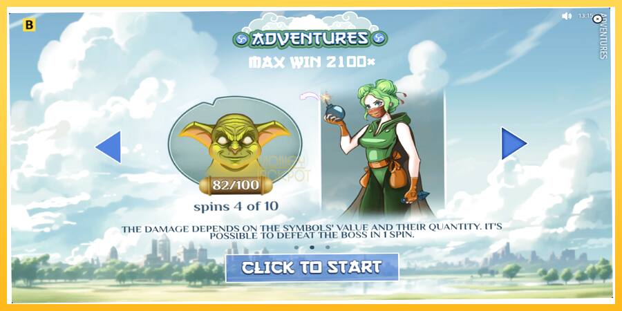 Игровой аппарат Adventures - игра на реальные деньги, картинка 3