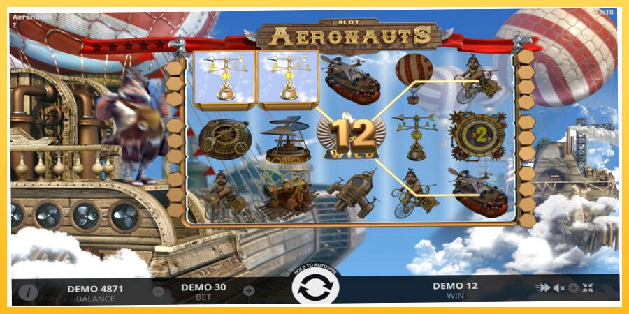 Игровой аппарат Aeronauts - игра на реальные деньги, картинка 2