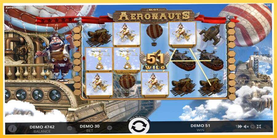 Игровой аппарат Aeronauts - игра на реальные деньги, картинка 3