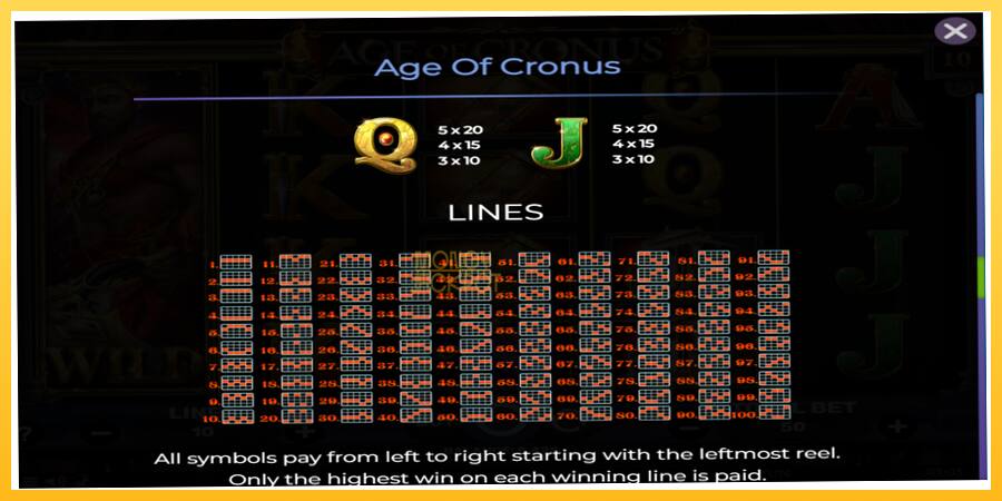 Игровой аппарат Age of Cronus - игра на реальные деньги, картинка 7