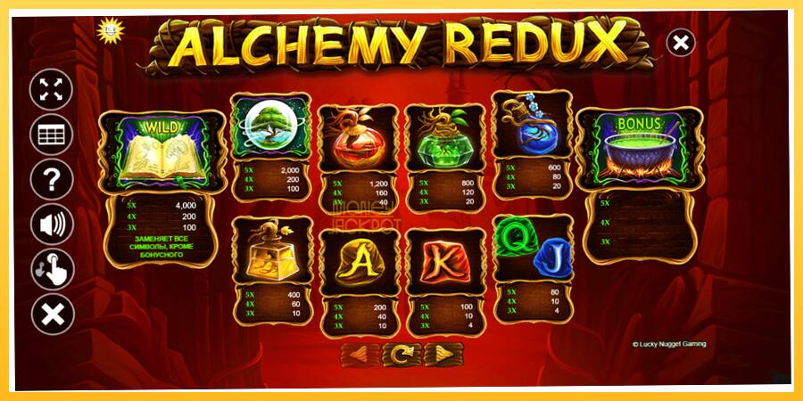 Игровой аппарат Alchemy Redux - игра на реальные деньги, картинка 6