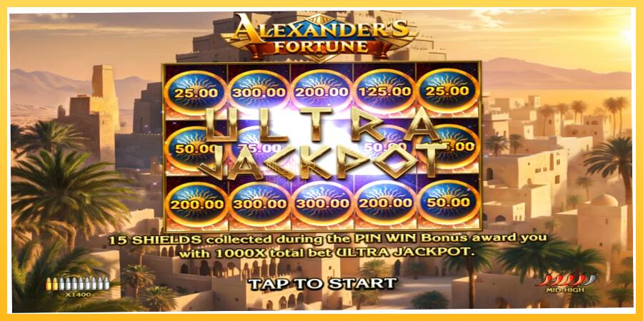 Игровой аппарат Alexanders Fortune - игра на реальные деньги, картинка 1