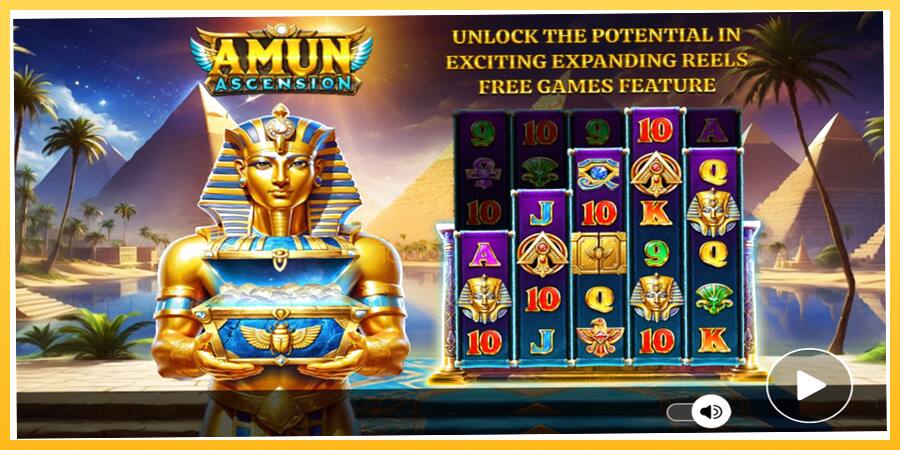 Игровой аппарат Amun Ascension - игра на реальные деньги, картинка 1