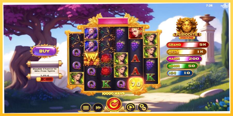 Игровой аппарат Aphrodites Fortune - игра на реальные деньги, картинка 2