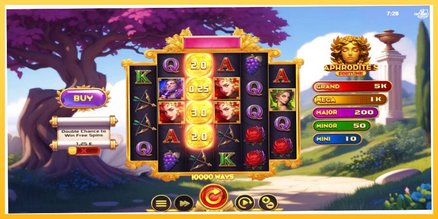 Игровой аппарат Aphrodites Fortune - игра на реальные деньги, картинка 3