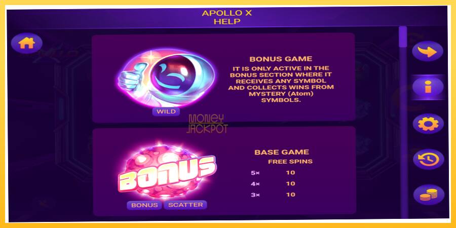 Игровой аппарат Apollo X - игра на реальные деньги, картинка 4