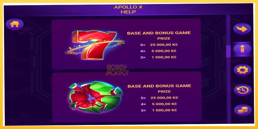 Игровой аппарат Apollo X - игра на реальные деньги, картинка 5