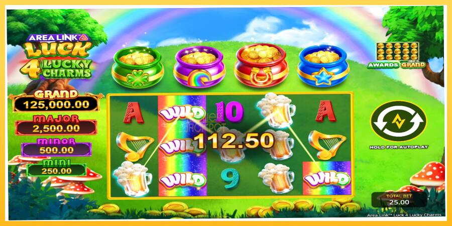 Игровой аппарат Area Link Luck 4 Lucky Charms - игра на реальные деньги, картинка 4