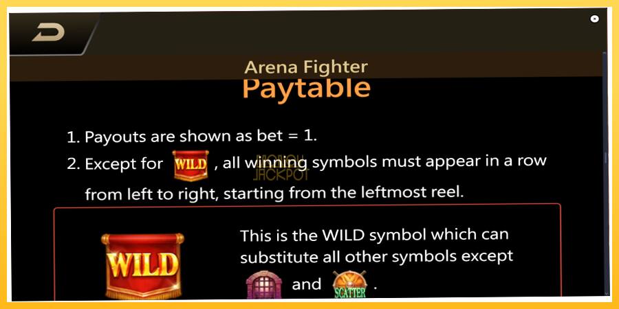 Игровой аппарат Arena Fighter - игра на реальные деньги, картинка 5