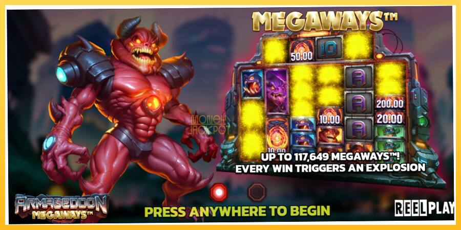 Игровой аппарат Armageddon Megaways - игра на реальные деньги, картинка 1