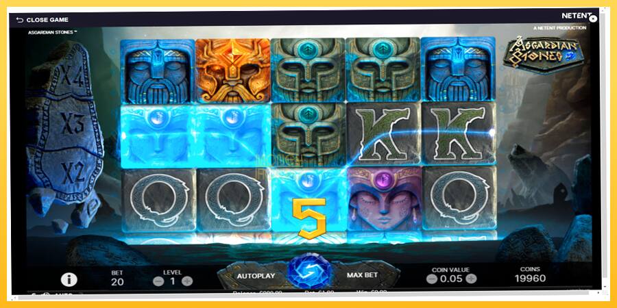 Игровой аппарат Asgardian Stones - игра на реальные деньги, картинка 2