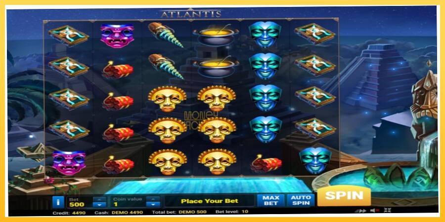 Игровой аппарат Atlantis - игра на реальные деньги, картинка 1