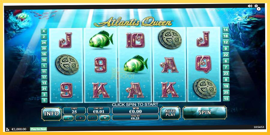 Игровой аппарат Atlantis Queen - игра на реальные деньги, картинка 1