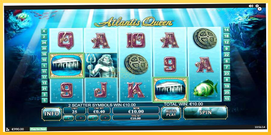 Игровой аппарат Atlantis Queen - игра на реальные деньги, картинка 2