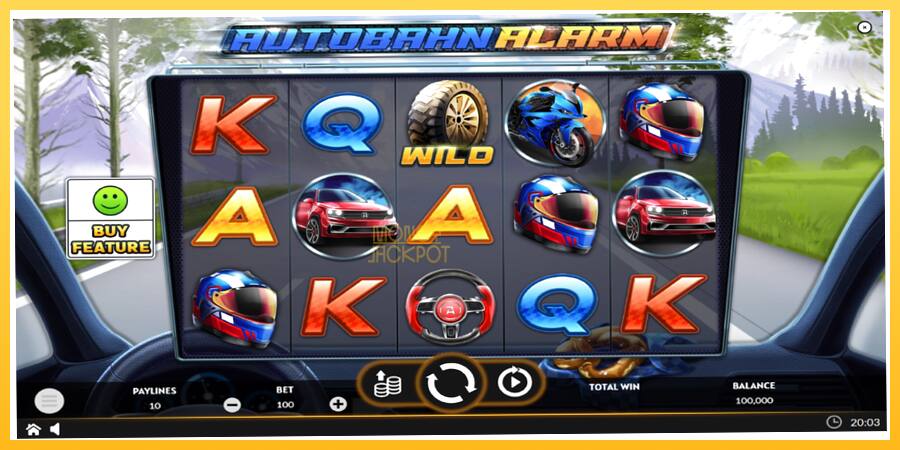 Игровой аппарат Autobahn Alarm - игра на реальные деньги, картинка 2