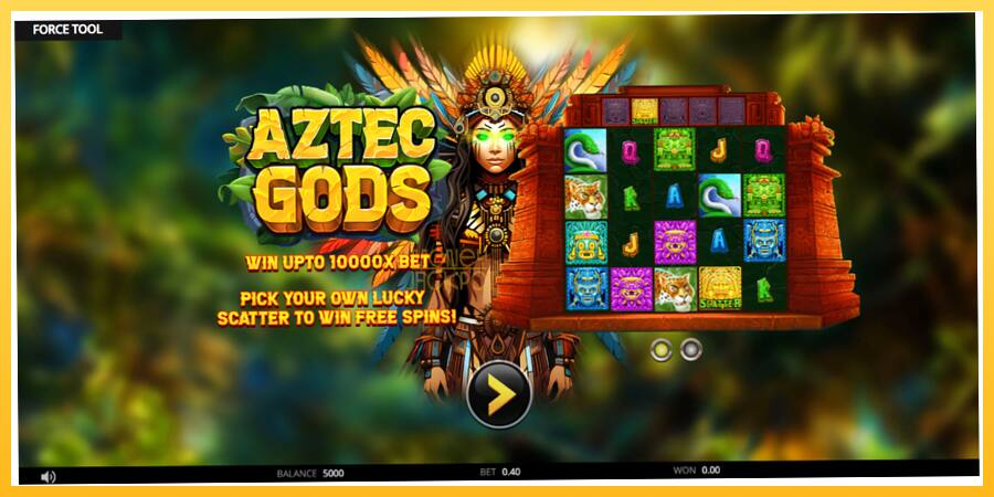 Игровой аппарат Aztec Gods - игра на реальные деньги, картинка 1