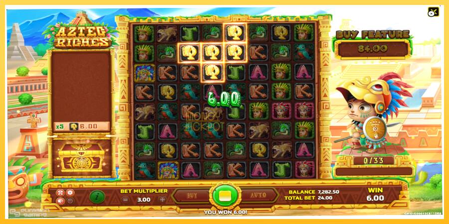 Игровой аппарат Aztec Riches - игра на реальные деньги, картинка 3