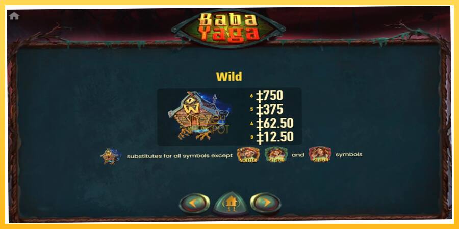 Игровой аппарат Baba Yaga - игра на реальные деньги, картинка 3