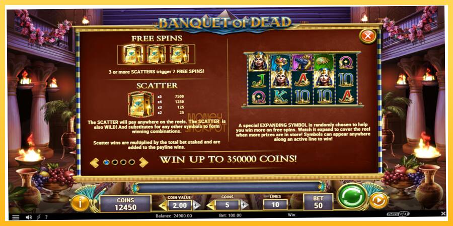 Игровой аппарат Banquet of Dead - игра на реальные деньги, картинка 5