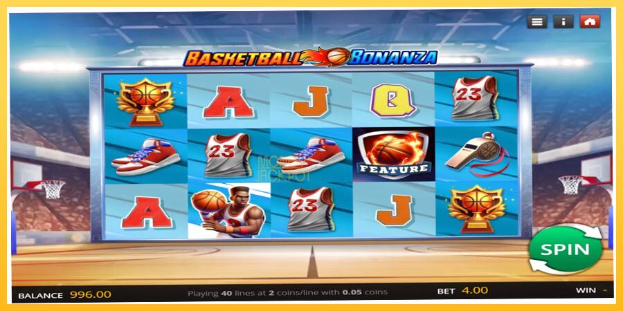 Игровой аппарат Basketball Bonanza - игра на реальные деньги, картинка 1