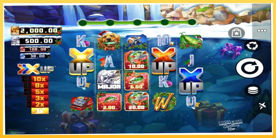 Игровой аппарат Bass Cash Christmas X UP - игра на реальные деньги, картинка 1