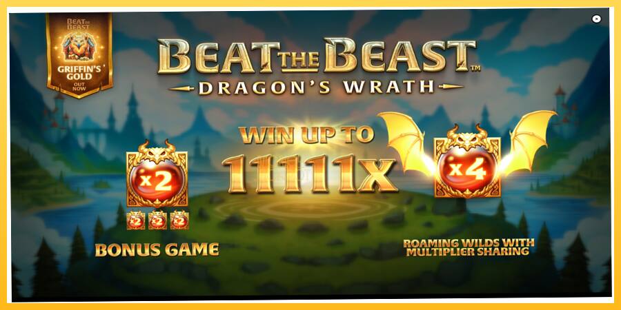 Игровой аппарат Beat the Beast Dragons Wrath - игра на реальные деньги, картинка 1