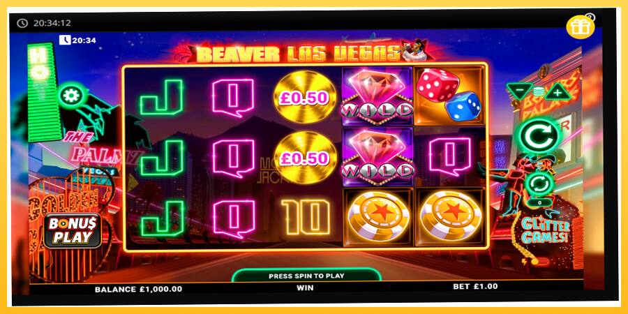 Игровой аппарат Beaver Las Vegas - игра на реальные деньги, картинка 1