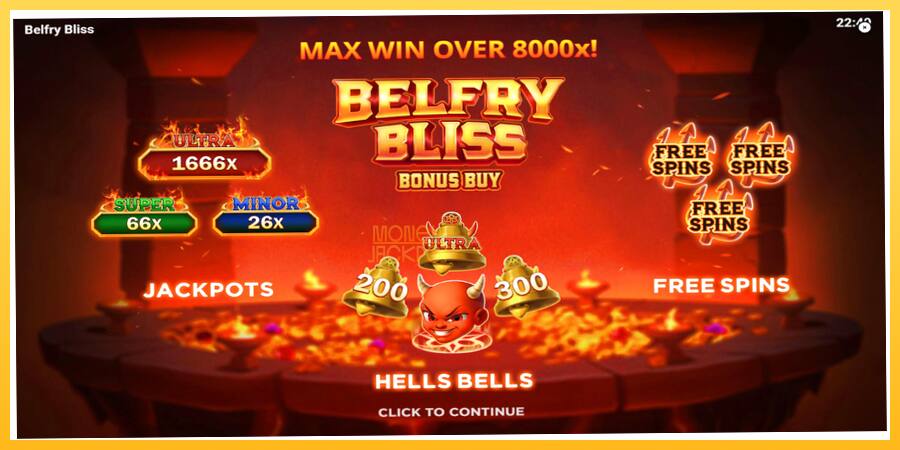 Игровой аппарат Belfry Bliss - игра на реальные деньги, картинка 1