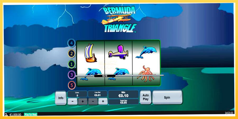 Игровой аппарат Bermuda Triangle - игра на реальные деньги, картинка 3