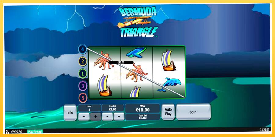 Игровой аппарат Bermuda Triangle - игра на реальные деньги, картинка 4