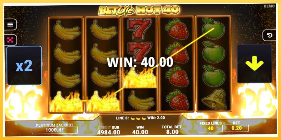 Игровой аппарат Bet Ole Hot 40 - игра на реальные деньги, картинка 3