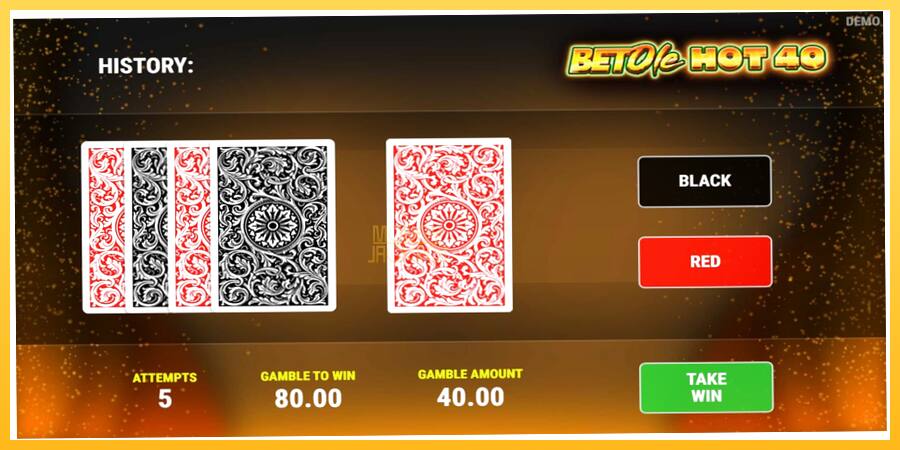 Игровой аппарат Bet Ole Hot 40 - игра на реальные деньги, картинка 4